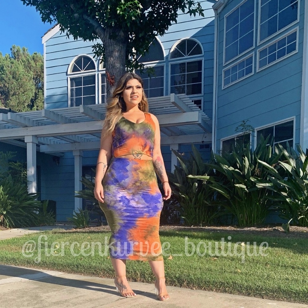 Plus size crop set - Picture 2 of 2